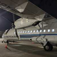Flight to Gaborone