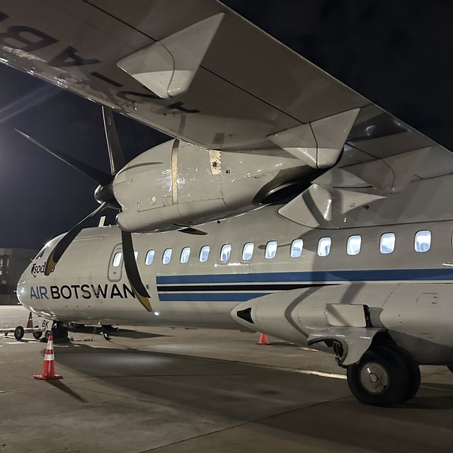 Flight to Gaborone
