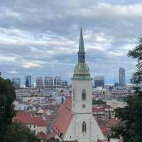 🇸🇰 Best Viewpoint in Bratislava: The Castle Hill ⛰️