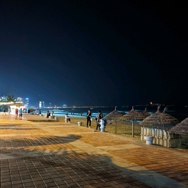 My Khe beach on the Da Nang beachfront 