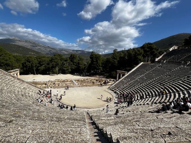 Ancient Theatre at the Asclepieion of Epidaurus 🇬🇷