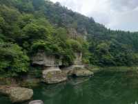 A national natural monument with a series of steep cliffs