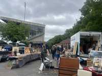 Many options of antique furniture, homeware in Sunbury antique market