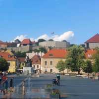 Eger with the most famous Hungarian castle