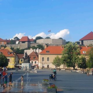 Eger with the most famous Hungarian castle
