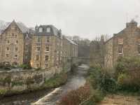 Dean Village. A quaint old mill town within walking distance of Edinburgh