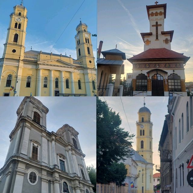The churches are very nice in Oradea, Nagyvárad 