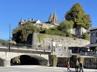 迪爾比(Durbuy)位於比利時瓦隆大區盧森堡省的阿登山區,坐落在烏爾特河(Ourthe)蜿蜒的河谷中,人口約1.1萬。這裡歷史悠久,因面積小巧、古樸迷人的中世紀風貌,被譽為“世界上最小的城市”。老城保存著狹窄的鵝卵石街道、石砌房屋和古老城堡,漫步其中頗具特色。烏爾特河畔的迪爾比城堡是小鎮的重要地標。周圍森林和山谷風景優美,適合徒步、騎行和皮划艇,是比利時阿登山區著名的旅遊勝地。