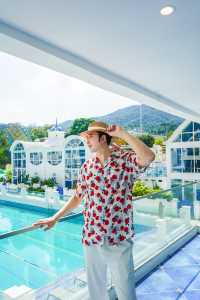 清遠夏日漂流｜迷失在聖托里尼般的愛情海別墅中