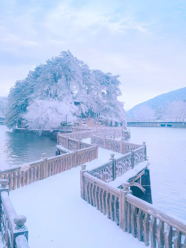 江西廬山，堪稱南方看雪天花板！！