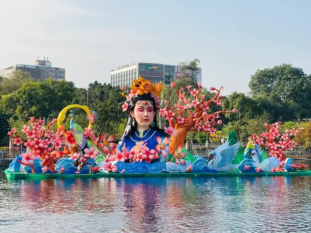 The 2024 Guangzhou Spring Festival Lantern Festival is here with a strong festive atmosphere