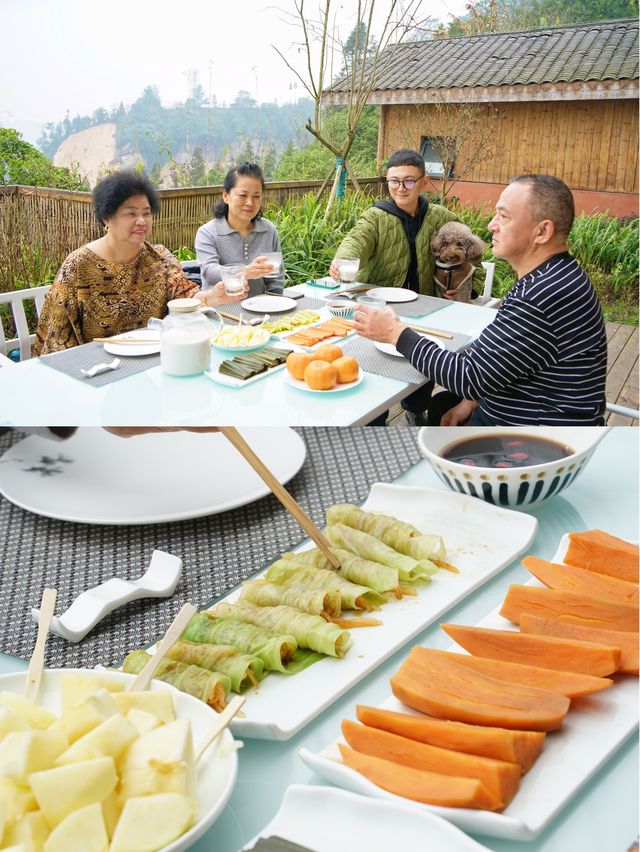 成都周邊遊|住了一晚爸媽執意在這養老