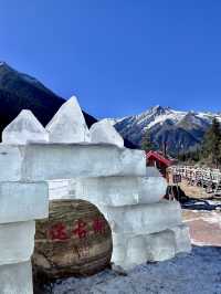 達古冰川｜絕美的雪山就要這樣拍