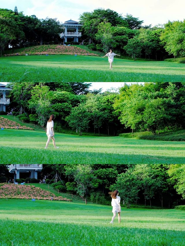 深圳草坪公園天花板，這裡也太chill了吧！！