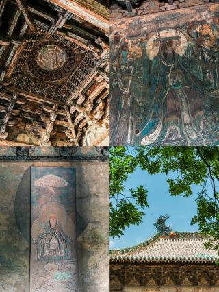 Not in Dunhuang! But the murals here are in no way inferior to those in Dunhuang