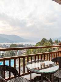 🌄🛌 Pokhara's Hidden Gem: Bar Peepal Resort 🏞️