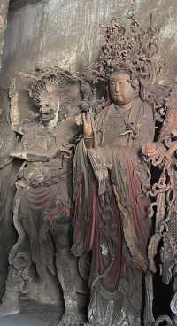 高平米山鐵佛寺，黑神話悟空取景地。