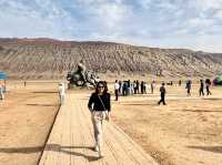 Finally , I Saw the Flaming Mountains in Real Life! 🇨🇳