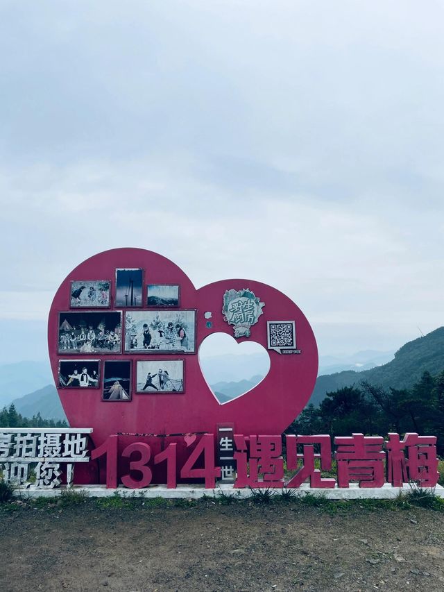 金華青梅尖丨海拔1314米的絕美露營地。
