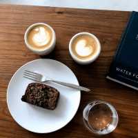 Minimalist cafe