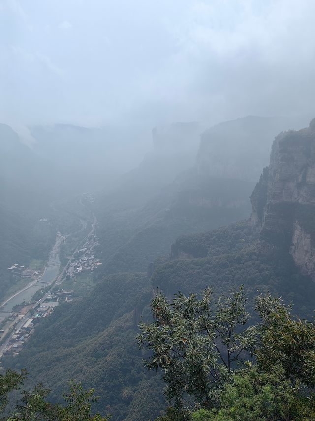 太行大峽谷桃花谷景區。