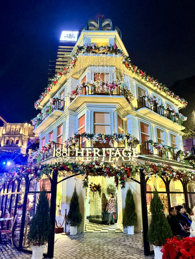 🇭🇰快閃香港耶誕🎄主題打卡04｜1881 heritage越夜越美麗！