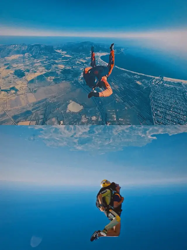 Skydiving in Barcelona
