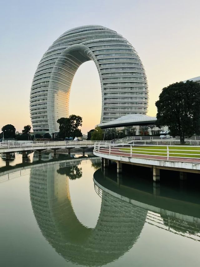 湖州喜來登溫泉度假酒店靚麗的外景