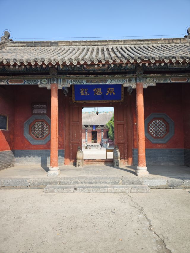 濟源｜金代木構，濟源奉仙觀
