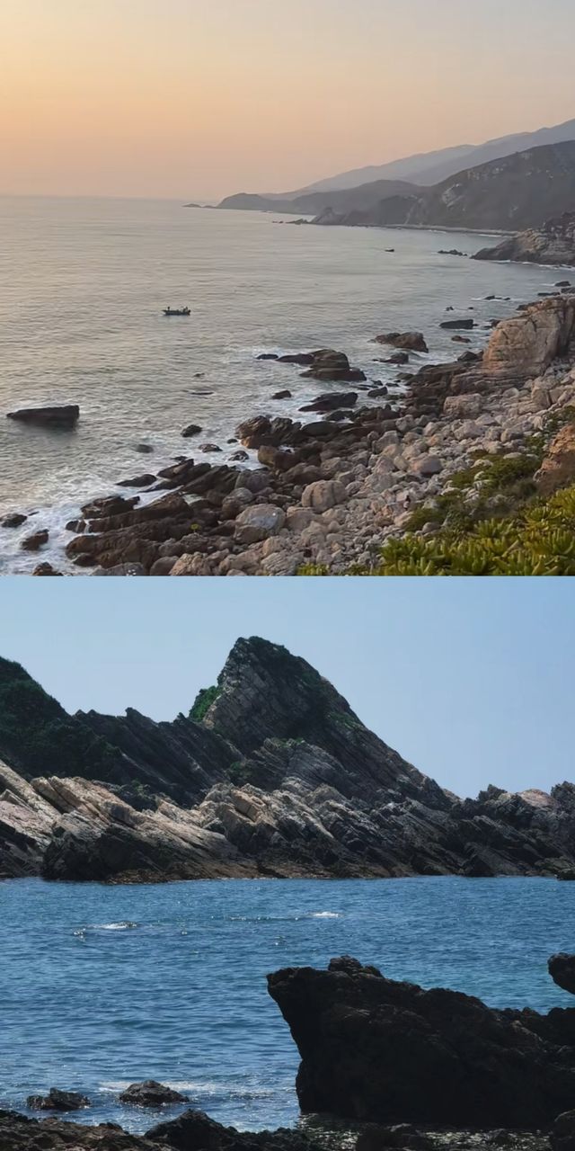 深圳東西涌天文台穿越海岸線徒步攻略：海山相擁，美景與挑戰並存