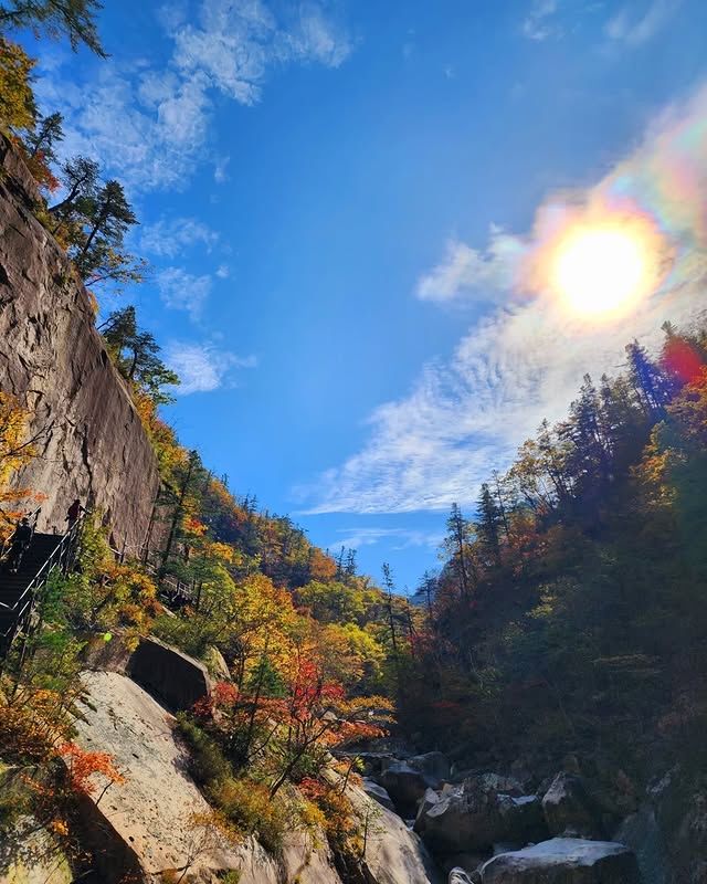 韓國原州市雪嶽山：秋季嘅天然畫卷 