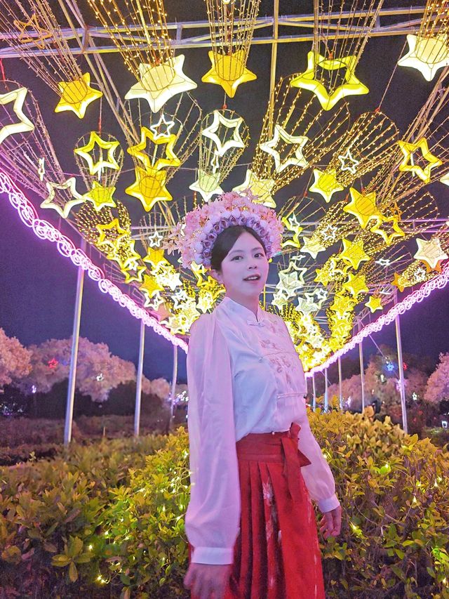 嚟廣東旅遊必去古風濃度10000%嘅南沙燈會