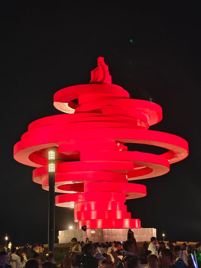 五四廣場夜景