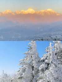 冰雪奇境·人間仙境·美到窒息——王崗坪