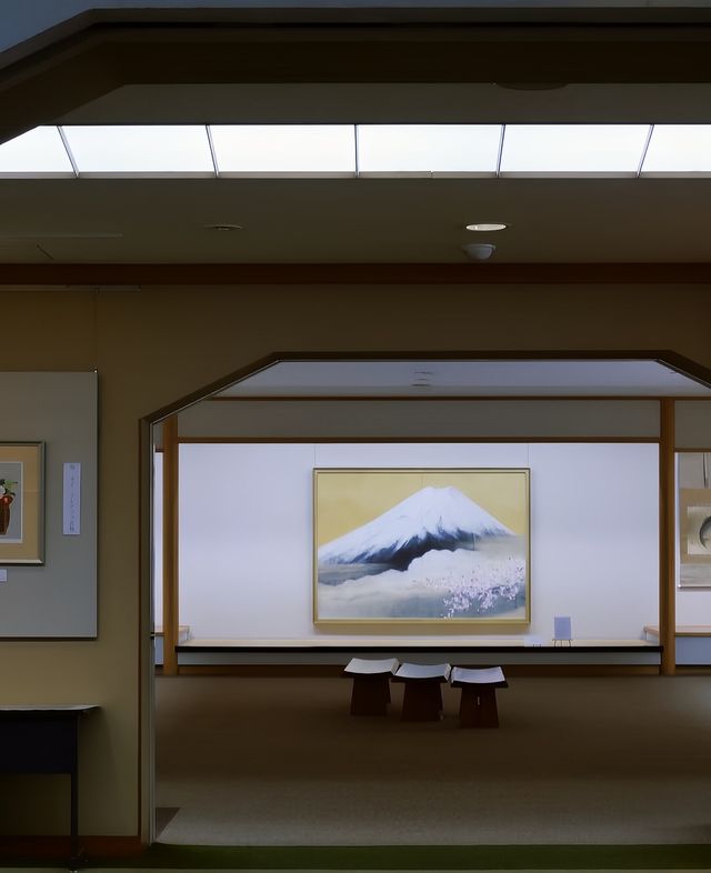 箱根成川美術館是一幅立體的浮世繪