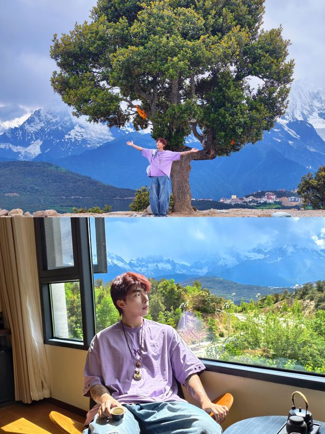 當孤獨嘅樹，遇到空曠嘅山