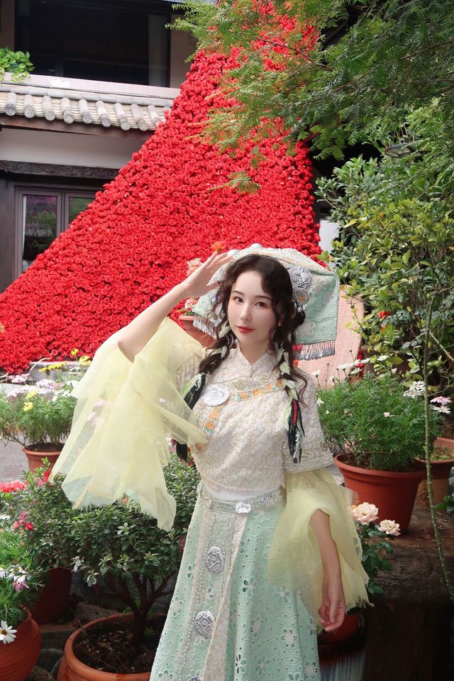麗江空中花園，擁抱古城雪山
