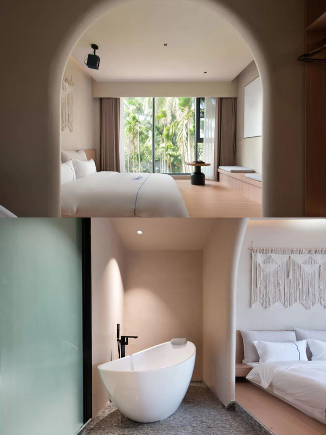 萬寧躺平神店！步行800米直達石梅灣+巨幕投影