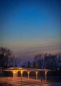 太原冰島 | 晉陽湖碎冰落日