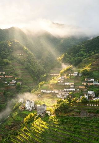 黄山趣拍民宿 黄山の麓にある写真特色の民宿