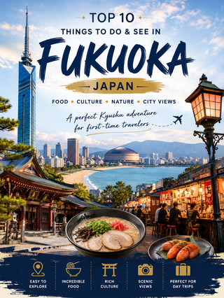 🇯🇵 Fukuoka: 10 Must-See & Must-Do Experiences
