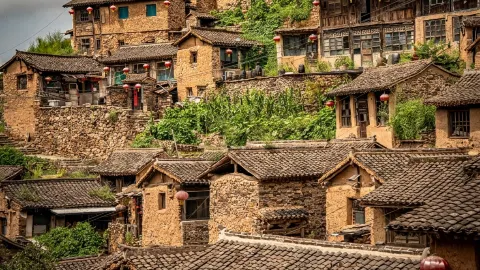 太行の断崖にある天空の城、山西版ポタラ宮が美しすぎて泣ける！ — traveler post in 陽泉
