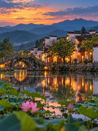 Compared to Hongcun and Xidi, I prefer this deeper, hidden Huizhou Bagua Village