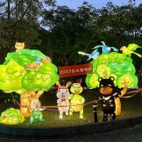 台北市政府前廣場公園的元宵燈會.非看不可