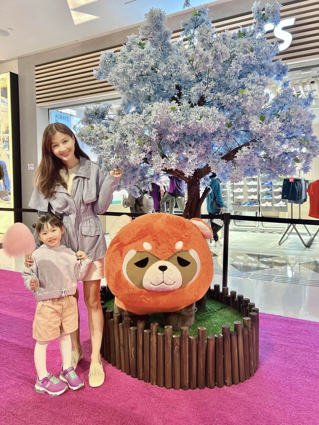 跟可愛的FUWA FUWA小羊駝過情人節