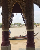 Midstream pagoda in Yangon 