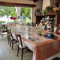 河口湖!! お花に囲まれたCafe☕️