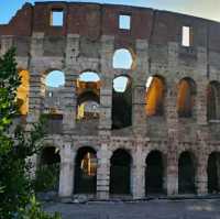 @ THE COLOSSEUM IN ROME!