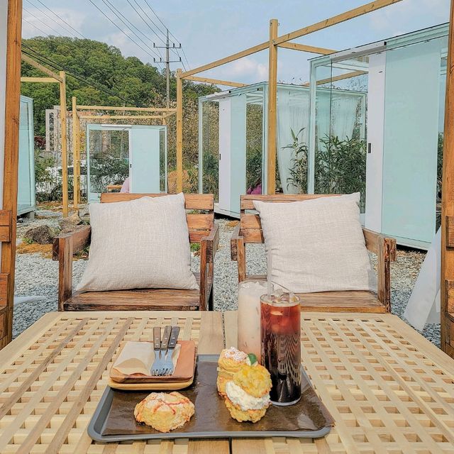 용인의 프라이빗한 숲뷰 카페 기로띠