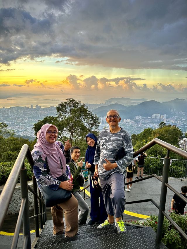 Amazing sunrise nature trails @Penang Hills